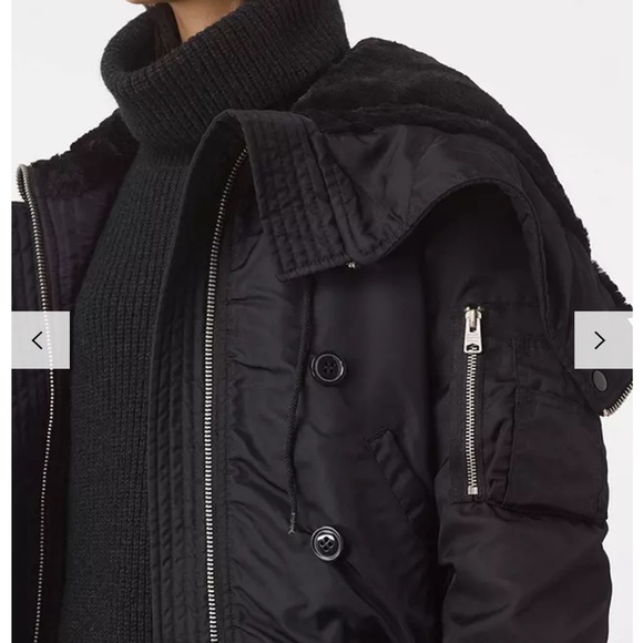 AllSaints Otis Bomber Jacket - Picture 3 of 11